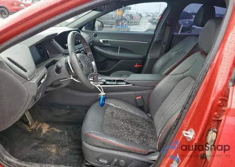 2020 Hyundai Sonata Sel Plus z USA, uszkodzony, nr VIN 5NPEJ4J22LH020915